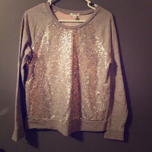 Sequined Sweatshirt